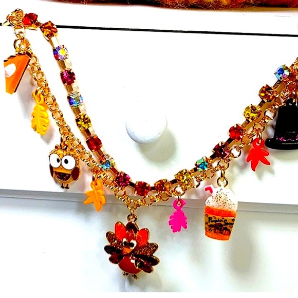 New Betsey Johnson Fall Bracelet - Picture 7 of 12